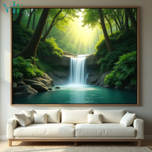 Tranh 3D decor phòng khách